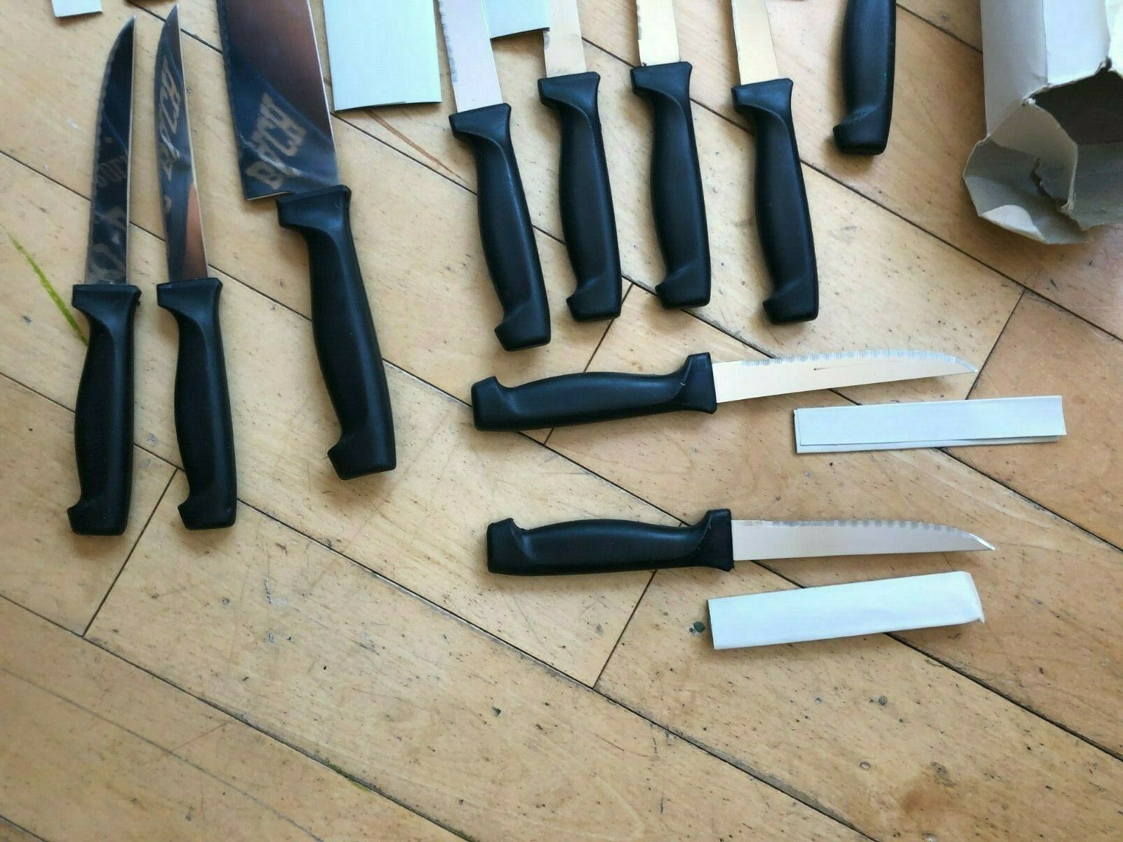 Suprelle Fine Cutlery Stainless Steel 19 Knives Set Never Need Sharpening - Fresh Stock Dated January 2026