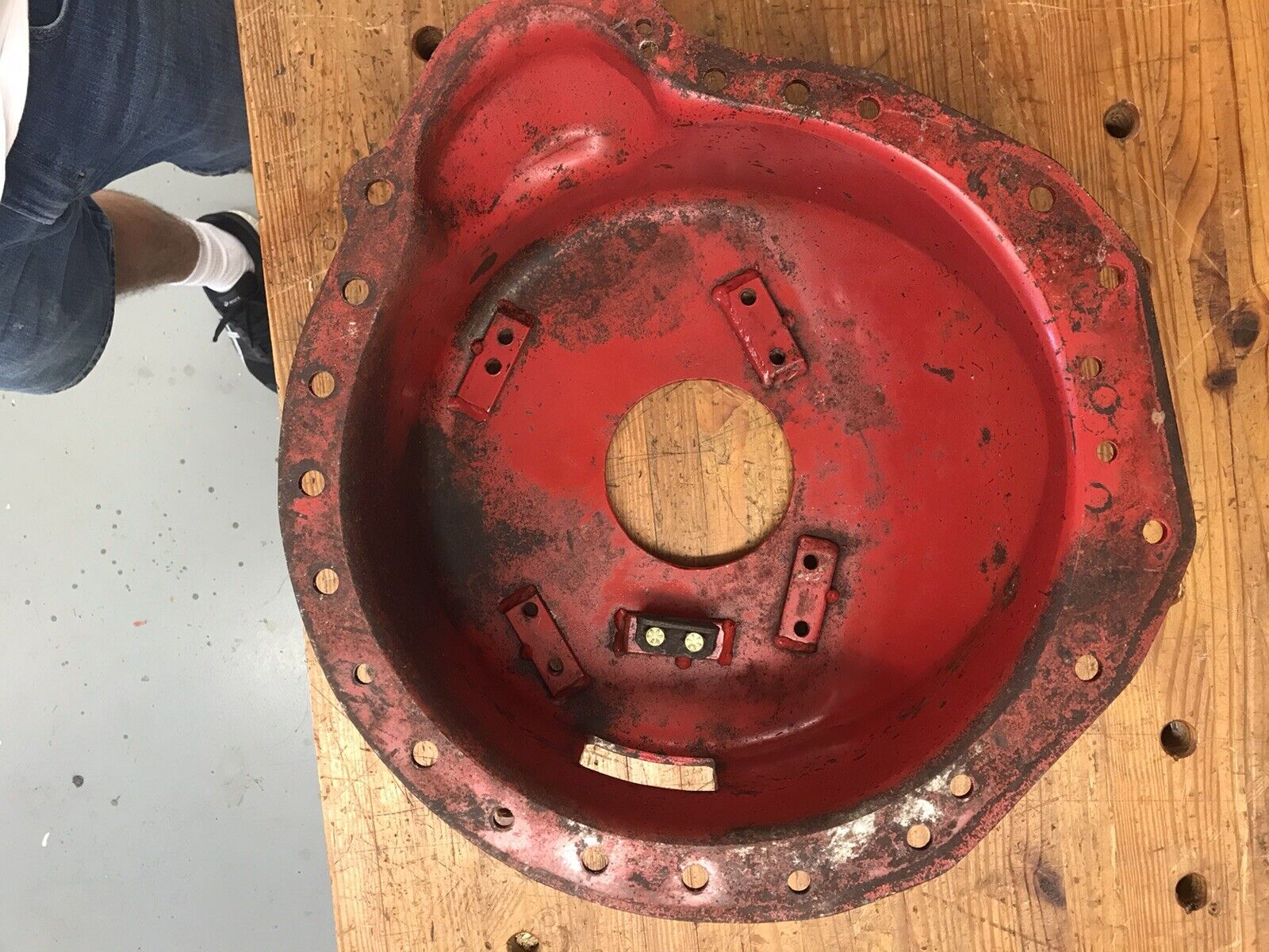 Lakewood 1965-1978 Ford 289 302 351 Scattershield Bellhousing With Plate - Fresh Stock Dated December 2025