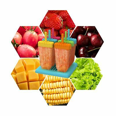 Ozera Popsicle Molds, Reusable Popsicle Molds Ice Pop Molds Maker - Set of 6 ... - Fresh Stock Dated February 2026