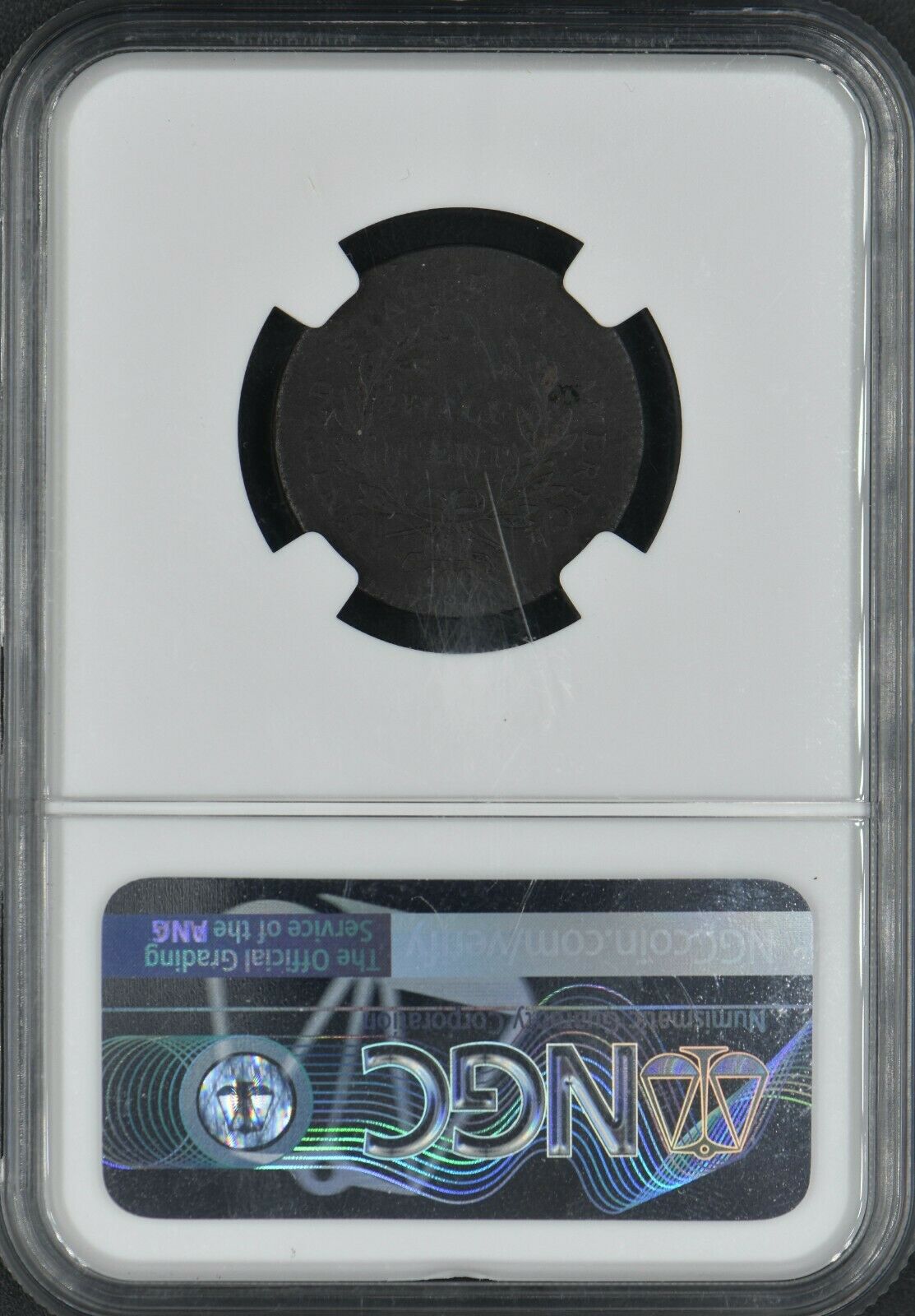 1795 Liberty Cap Half Cent No Pole Thin C-6a 1/2C NGC VG Details Corrosion - Fresh Stock Dated December 2025