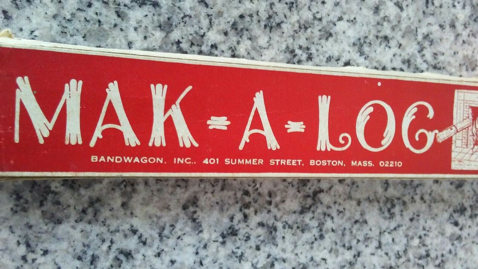 Vintage Newspaper Log Making Tool Mak A Log - Fresh Stock Dated December 2025