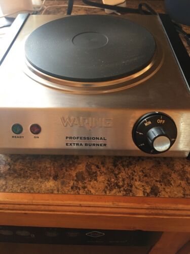 Waring Professional 1300-Watt Extra/Portable Electric Burner SB30 - Fresh Stock Dated February 2026
