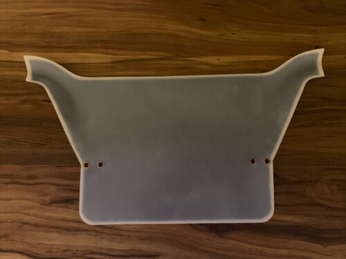 NOS Rare JMC Racing OLD SCHOOL BMX NUMBER PLATE - WHITE /RED /BLUE TRIM - Fresh Stock Dated December 2025