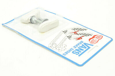 Kool Stop bicycle bike Vans BMX THREADED brake pads WHITE (PAIR) *MADE IN USA* - Fresh Stock Dated December 2025