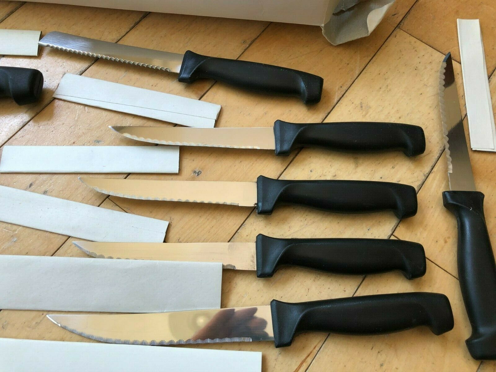 Suprelle Fine Cutlery Stainless Steel 19 Knives Set Never Need Sharpening - Fresh Stock Dated January 2026