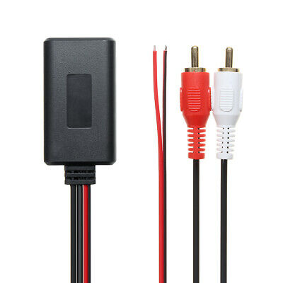 23cm bluetooth 2RCA AUX IN Universal Wireless Cable Adapter vehicle Audio Input - Fresh Stock Dated December 2025