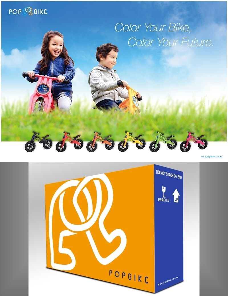 POPBIKE Children Kids Learning Balance Bike 12 EN71 & CE Certified Safety BLACK - Fresh Stock Dated January 2026