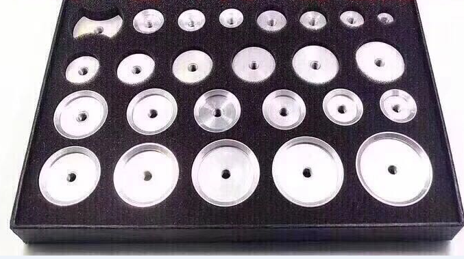 G6173 Watch Back Case Press Tool Mineral Watch Glass Presser with 25 Metal Dies - Fresh Stock Dated December 2025