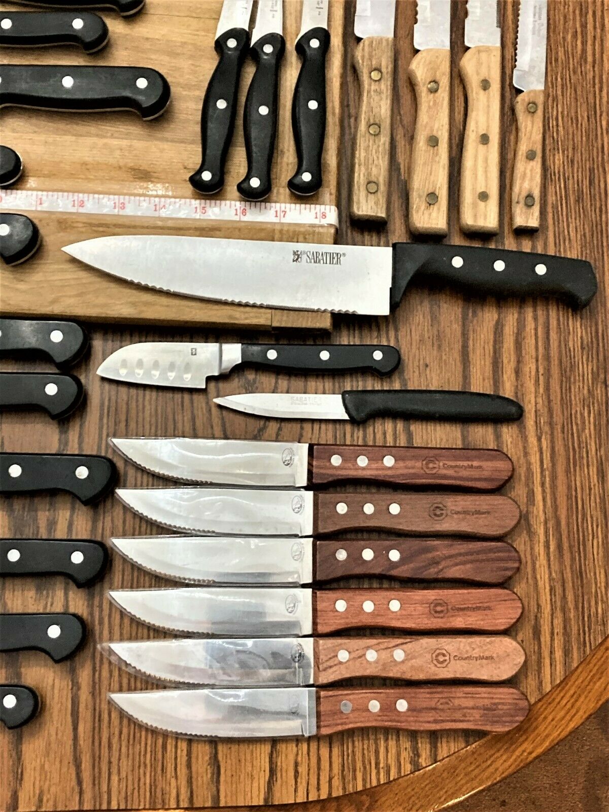 40 Kitchen Chef's Knives Sabatier Bachmayer Berghoff Jacques Debarr Buckingham - Fresh Stock Dated February 2026