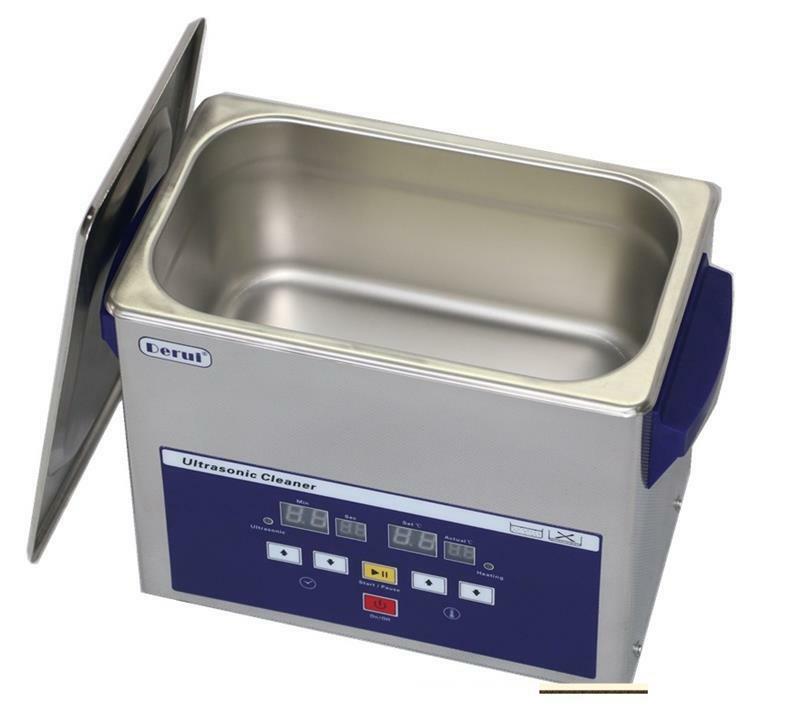3L 120W High-Q Steel Dental Lab Ultrasonic Bath Cleaner Timer/Heater DR-LQ30 - Fresh Stock Dated December 2025