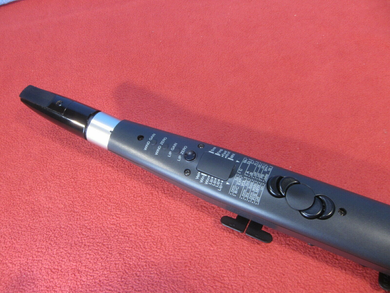 Yamaha WX5 Wind Controller MIDI Tested w/ Accessories Cable Soft Cases Strap - Fresh Stock Dated December 2025