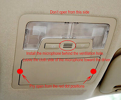 OEM Toyota Bluetooth Microphone with Cable RAV4 Camry Corolla Prado Marx Reiz - Fresh Stock Dated December 2025