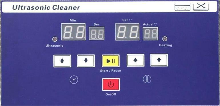 3L 120W High-Q Steel Dental Lab Ultrasonic Bath Cleaner Timer/Heater DR-LQ30 - Fresh Stock Dated December 2025