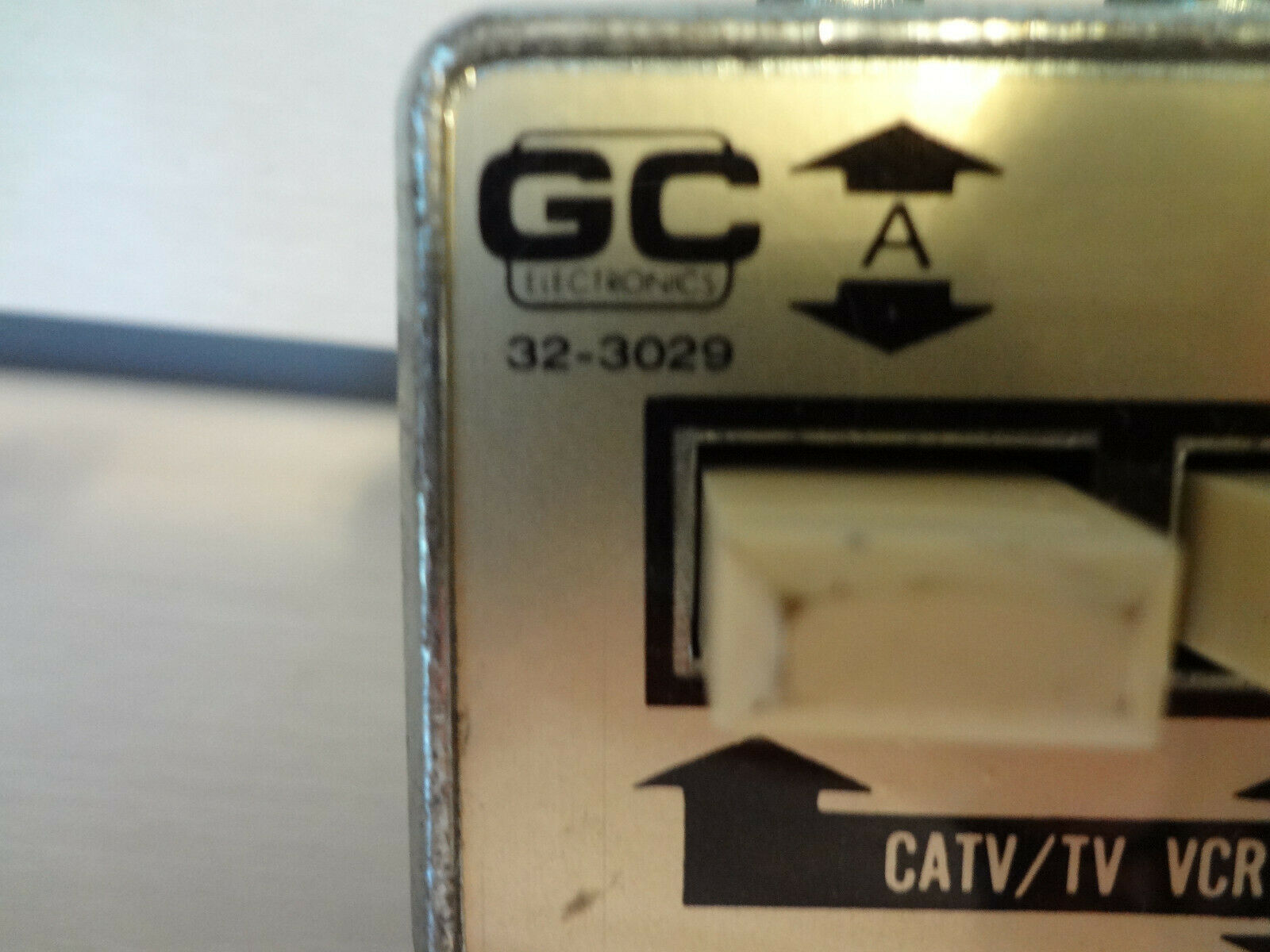 GC Electronics 32-3029 CATV/TV VCR Selector Switch - Fresh Stock Dated December 2025