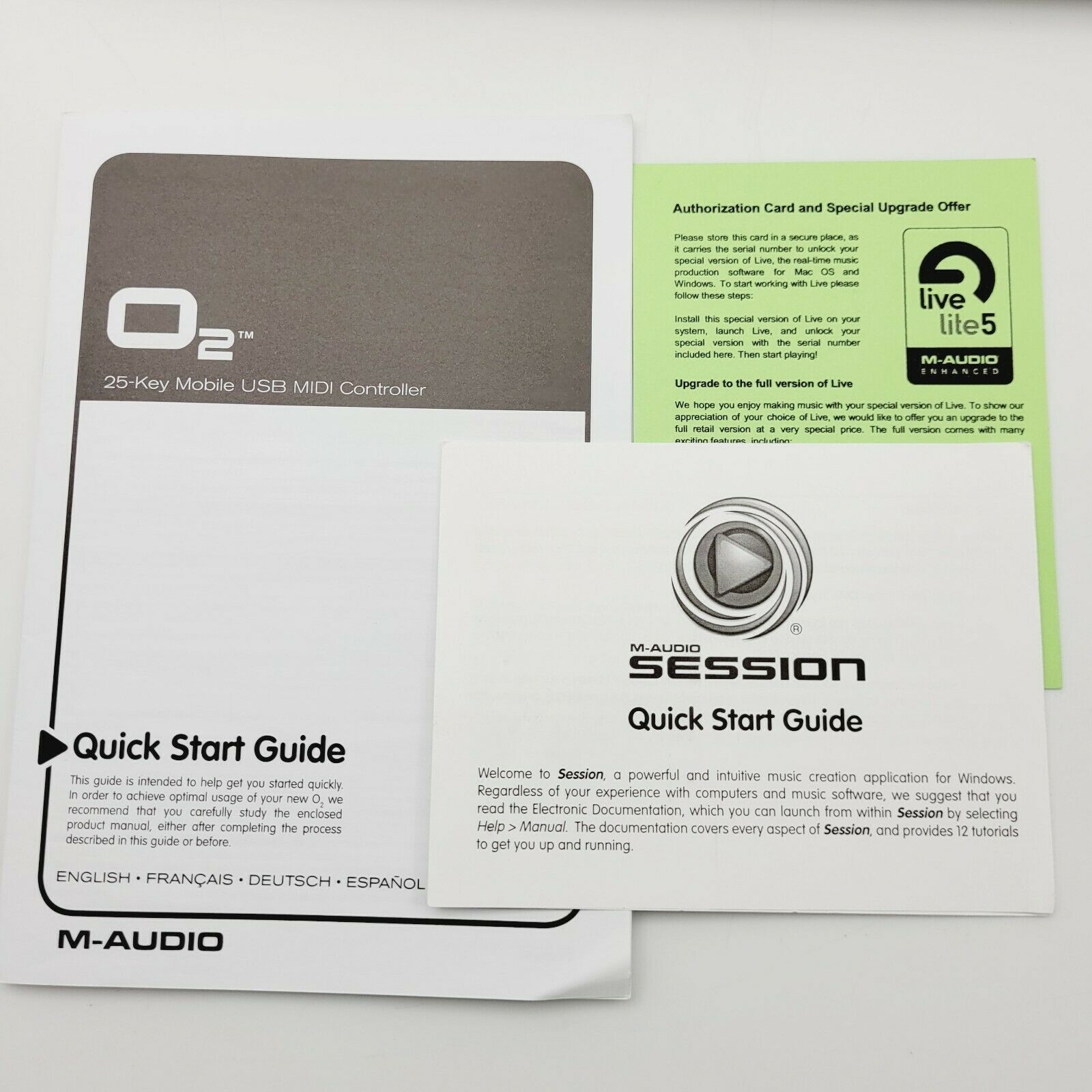 M-Audio O2 25-Key Ultra-Thin Mobile USB MIDI Controller in Original Box - Fresh Stock Dated December 2025