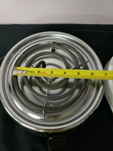 Hd Designs Everyday Living Hot Plate Cooker Burner Used Tested Working Great - Fresh Stock Dated February 2026