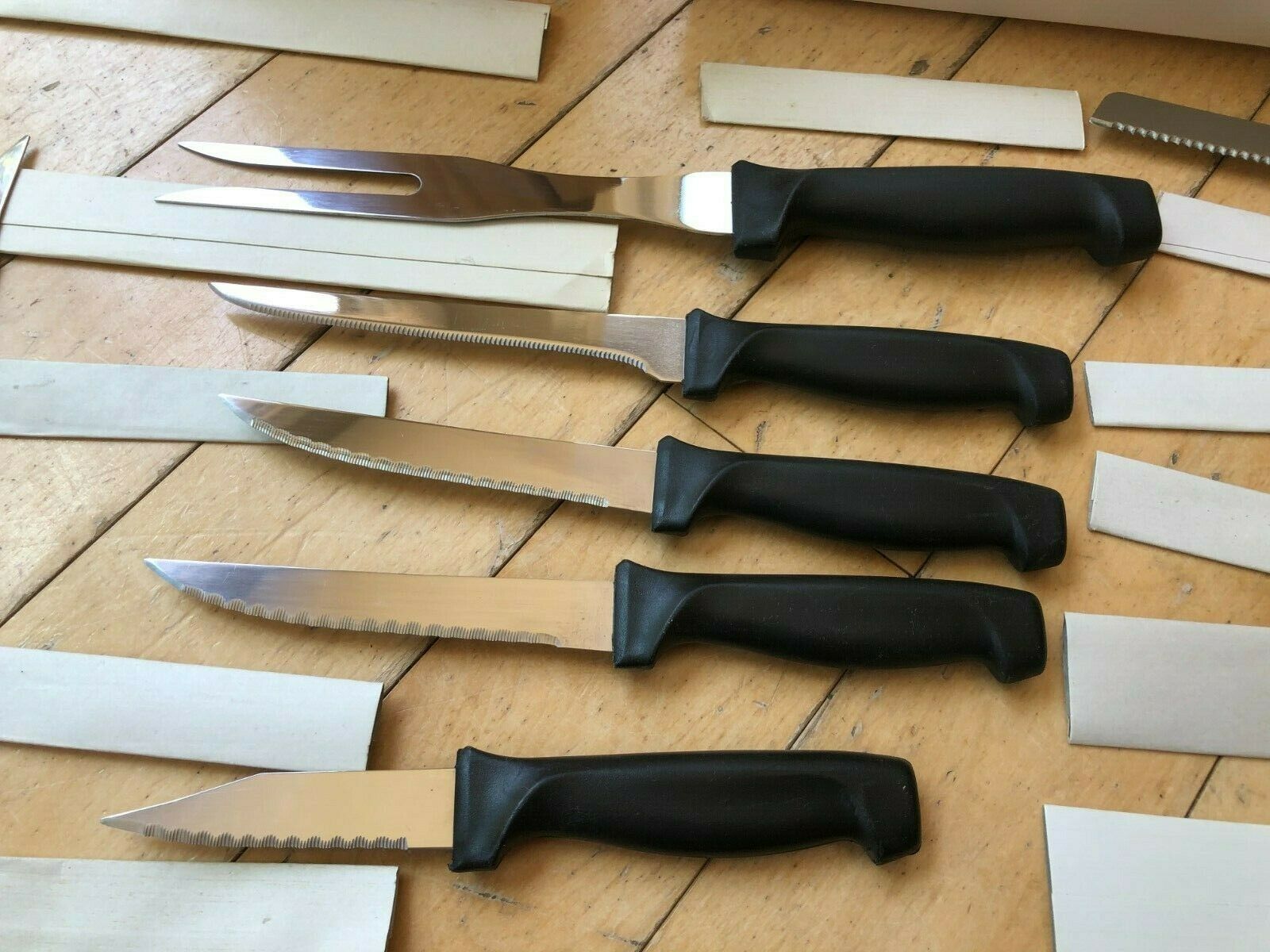 Suprelle Fine Cutlery Stainless Steel 19 Knives Set Never Need Sharpening - Fresh Stock Dated January 2026