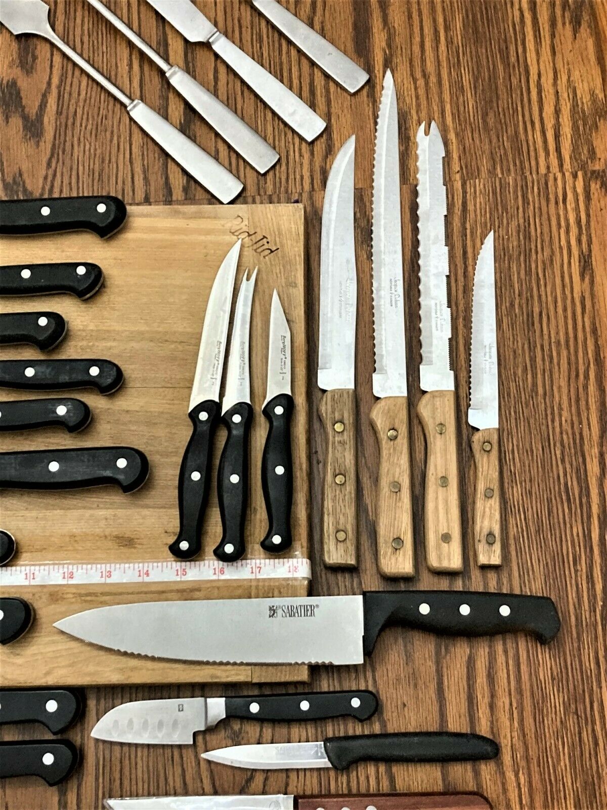 40 Kitchen Chef's Knives Sabatier Bachmayer Berghoff Jacques Debarr Buckingham - Fresh Stock Dated February 2026