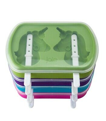 Joie Unicorn Ice Pop Mold, Nonstick Silicone, Assorted Colors - Fresh Stock Dated February 2026