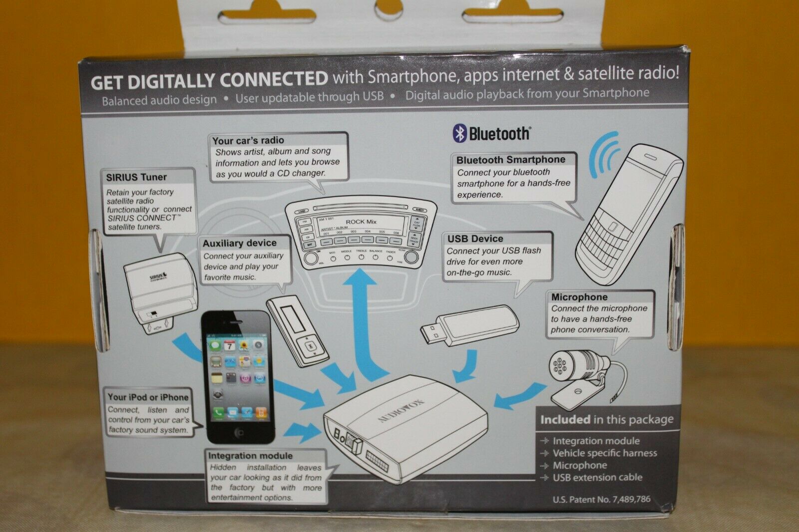Audiovox AMBR-1501-AVW MediaBridge w/Bluetooth for Select Audi / VW' w BONUS - Fresh Stock Dated January 2026