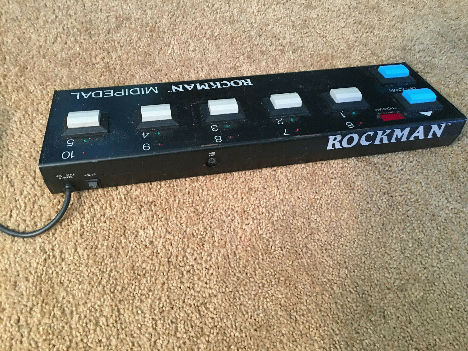 Rockman Midipedal MIDI Pedal Controller! Boston Super! - Fresh Stock Dated December 2025