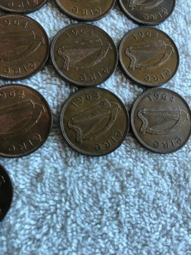 Lot Of 26 Irish Lucky Half-pennies 1964 - Fresh Stock Dated December 2025