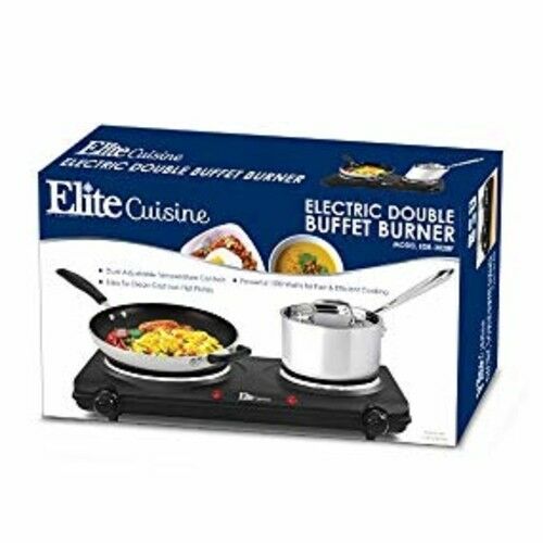 Estufa Cocina Electrica 2 Quemadores Casa Departamento 1,440 Vatios Potente - Fresh Stock Dated February 2026