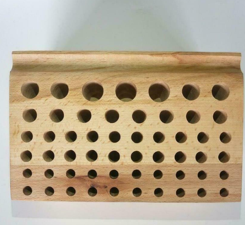 Watch Repair Screwdriver Organizer Holding Stand with 55 Holes 0.8mm 1.0mm 1.5mm - Fresh Stock Dated December 2025