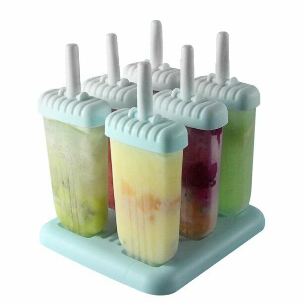 Popsicle Molds silicone Ice Pop Mold BPA Reusable Easy Release Ice Pop Maker USA - Fresh Stock Dated February 2026