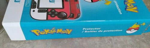 Nintendo Wii U Pokemon HORI POKEBALL GAMEPAD PROTECTOR SHELL COVER PLASTIC CASE - Fresh Stock Dated February 2026
