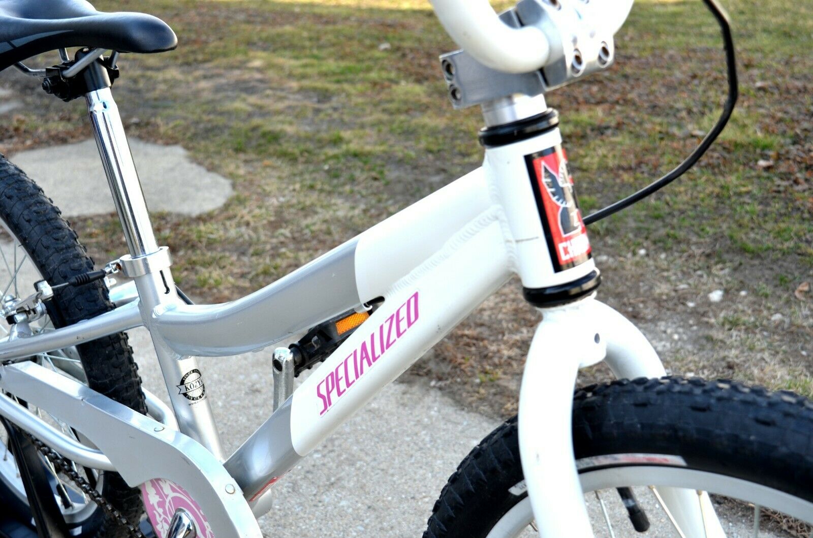 SPECIALIZED Riprock Coaster 16 Kids Bicycle (White / Gray) - Fresh Stock Dated January 2026