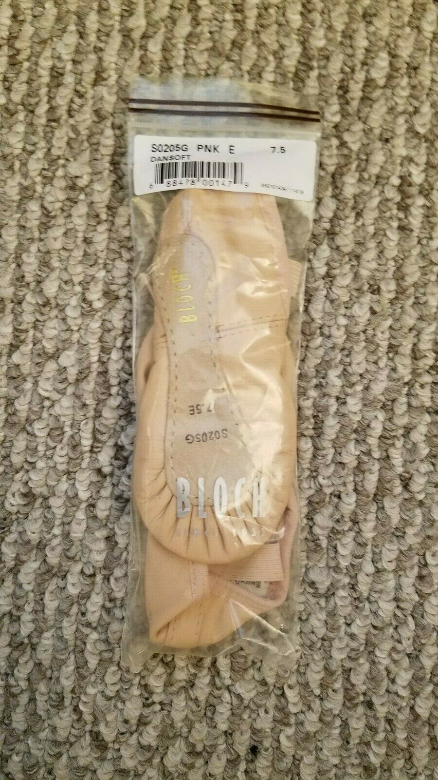 Bloch Toddler Little Kid Ballet flats 7.5 E (S0205G) - Dansoft/Pink NWT/UNUSED - Fresh Stock Dated December 2025