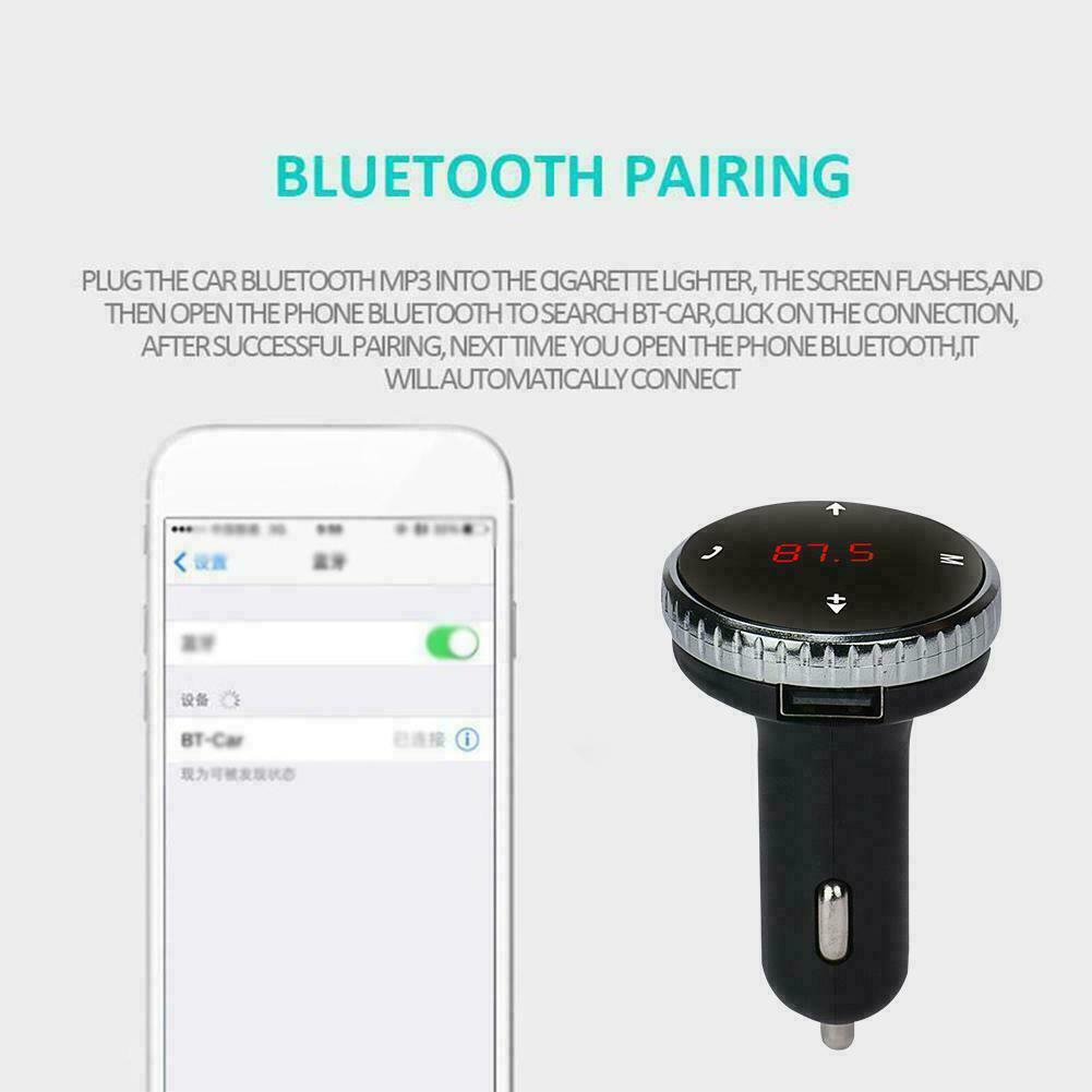New Style Car Wireless MP3 Player Bluetooth Transmitter Modulator S3F5 G4Q8 - Fresh Stock Dated December 2025