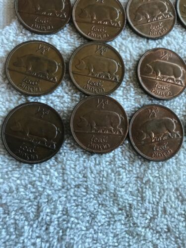 Lot Of 26 Irish Lucky Half-pennies 1964 - Fresh Stock Dated December 2025