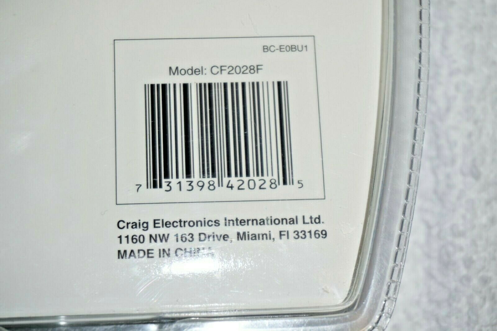 Craig 10 Floating Channel FM Transmitter with LCD Display - New & Sealed - Fresh Stock Dated December 2025