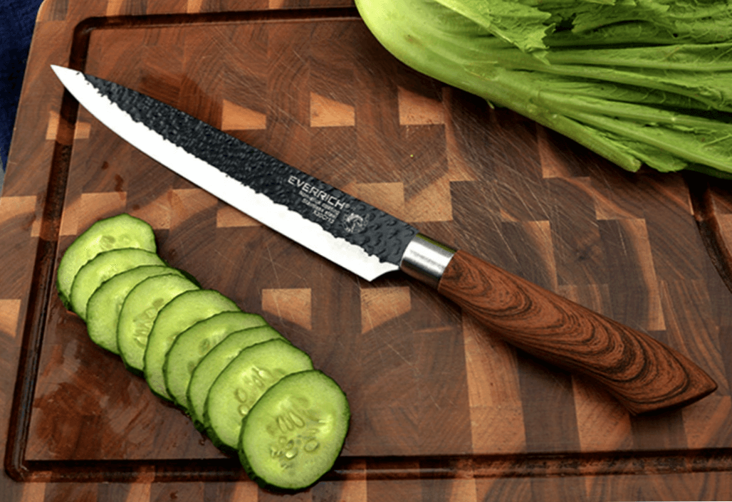 Set Stainless Steel Chef Handmade Knife of 6 pcs Kitchen Knives Scissors Peeler - Fresh Stock Dated January 2026