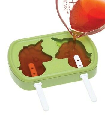 Joie Unicorn Ice Pop Mold, Nonstick Silicone, Assorted Colors - Fresh Stock Dated February 2026