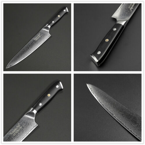 Chef Knife Pro Kitchen Knife 8 Inch Chef's Knives VG10 Damascus Steel G10 Handle - Fresh Stock Dated January 2026
