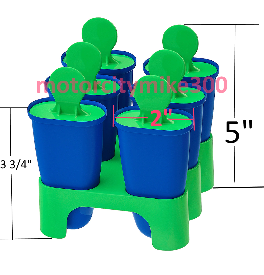Ikea Chosigt Ice Pop Popsicle Maker Mold  Frozen Fruit  Juice Smoothie NO BPA - Fresh Stock Dated February 2026