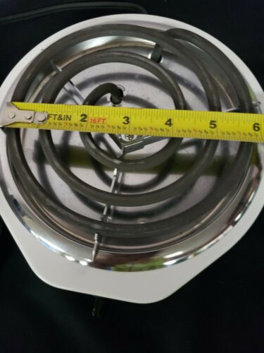 Hd Designs Everyday Living Hot Plate Cooker Burner Used Tested Working Great - Fresh Stock Dated February 2026