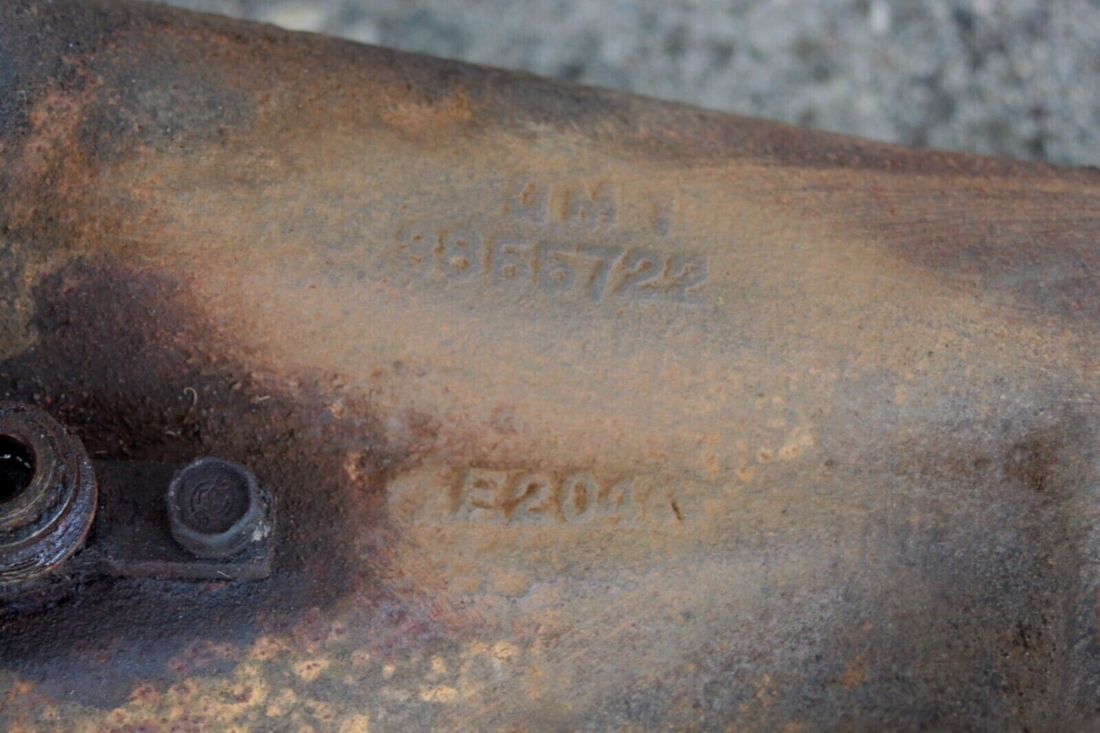 Original 1958-64 Chevrolet Saginaw 3-Speed Manual Transmission 3854726 3731911 - Fresh Stock Dated December 2025