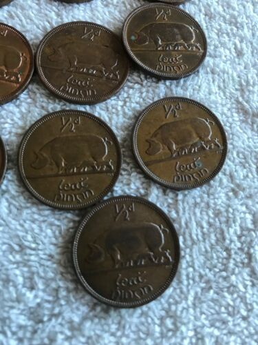 Lot Of 26 Irish Lucky Half-pennies 1964 - Fresh Stock Dated December 2025