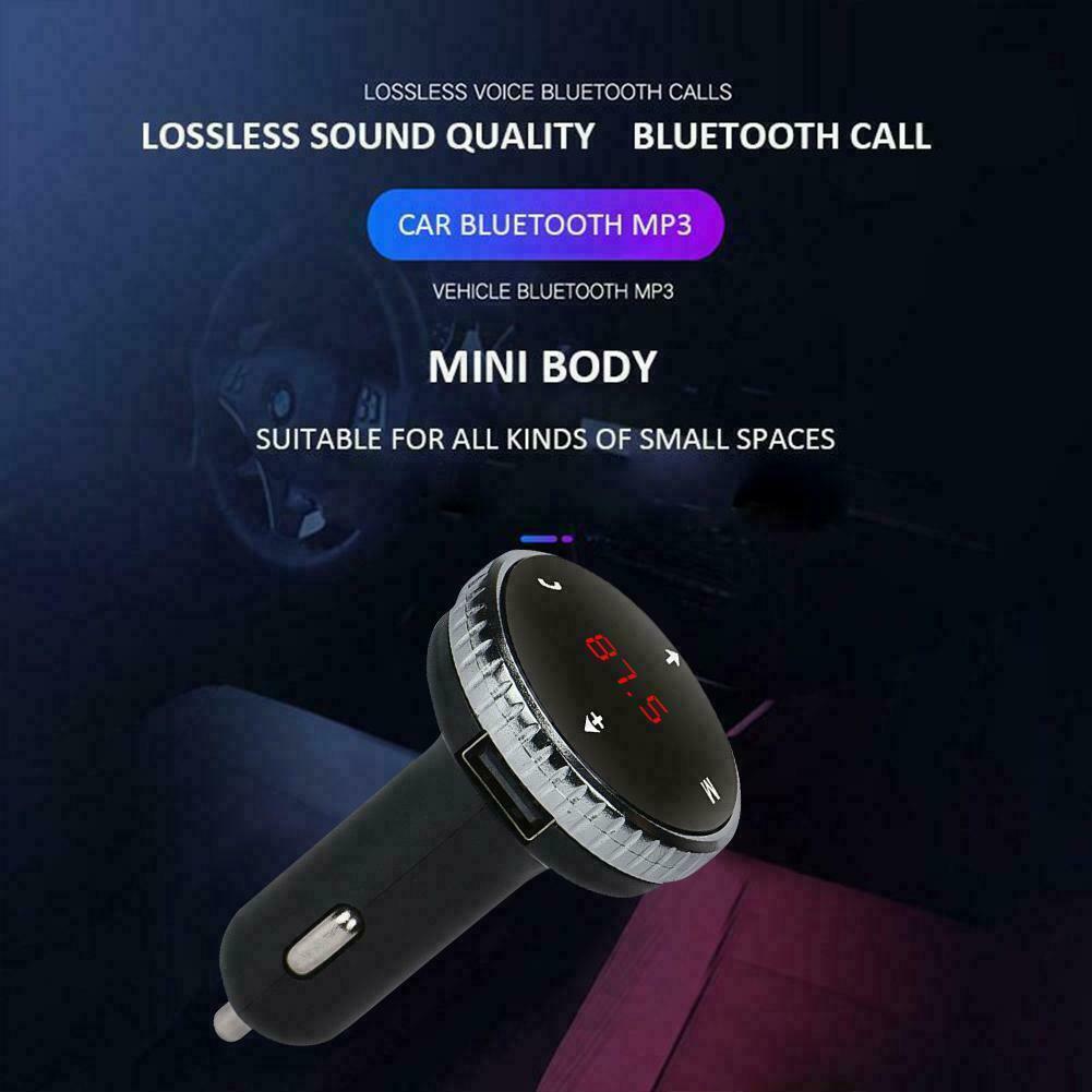 New Style Car Wireless MP3 Player Bluetooth Transmitter Modulator S3F5 G4Q8 - Fresh Stock Dated December 2025