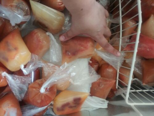 650 BOLSAS para HELADOS Bolis 8×26 Saborines bolsitas para hielitos plastic bags - Fresh Stock Dated January 2026