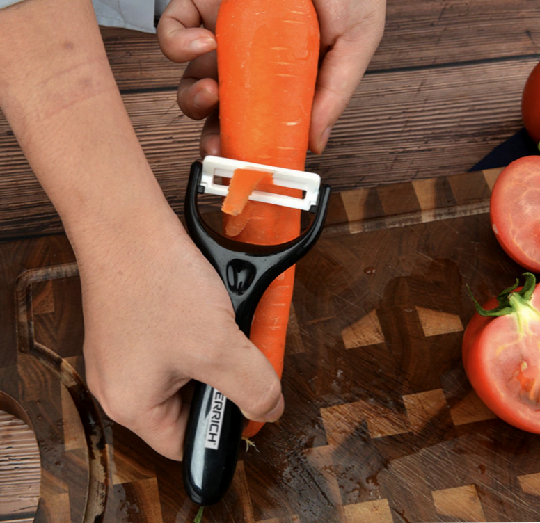 Set Stainless Steel Chef Handmade Knife of 6 pcs Kitchen Knives Scissors Peeler - Fresh Stock Dated January 2026