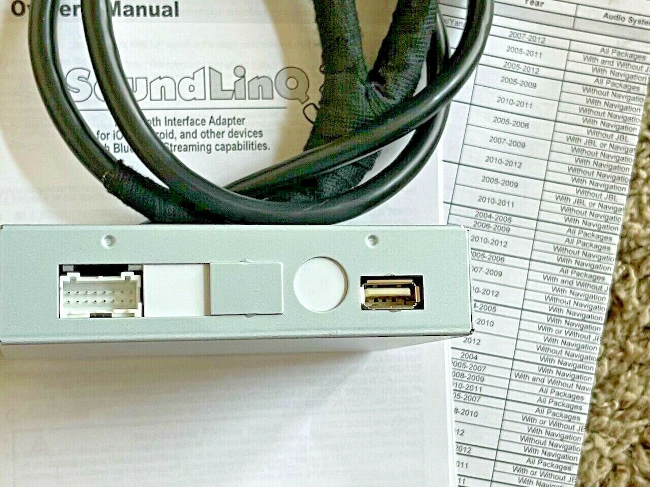 VAIS Technology SL3B-L Bluetooth Factory Radio Adapter, 2001-2009 Lexus - Fresh Stock Dated January 2026