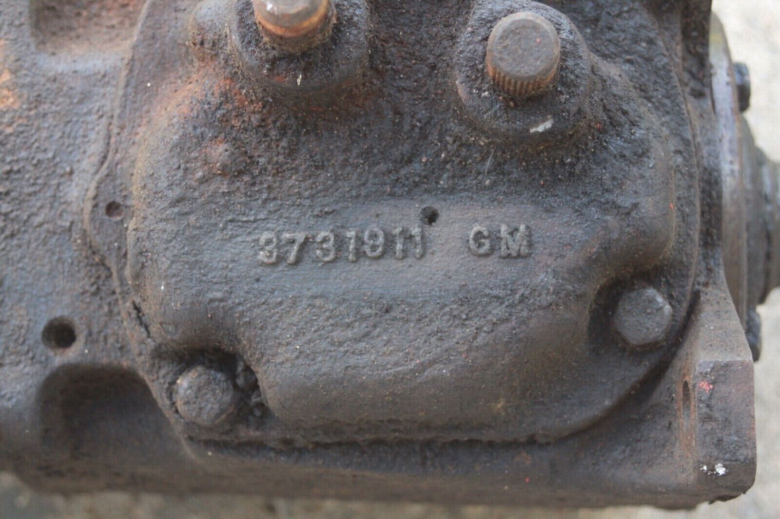 Original 1958-64 Chevrolet Saginaw 3-Speed Manual Transmission 3854726 3731911 - Fresh Stock Dated December 2025