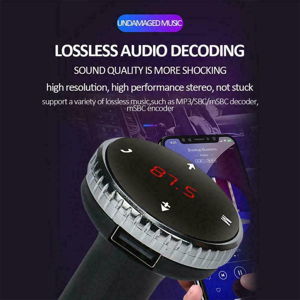 New Style Car Wireless MP3 Player Bluetooth Transmitter Modulator S3F5 G4Q8 - Fresh Stock Dated December 2025