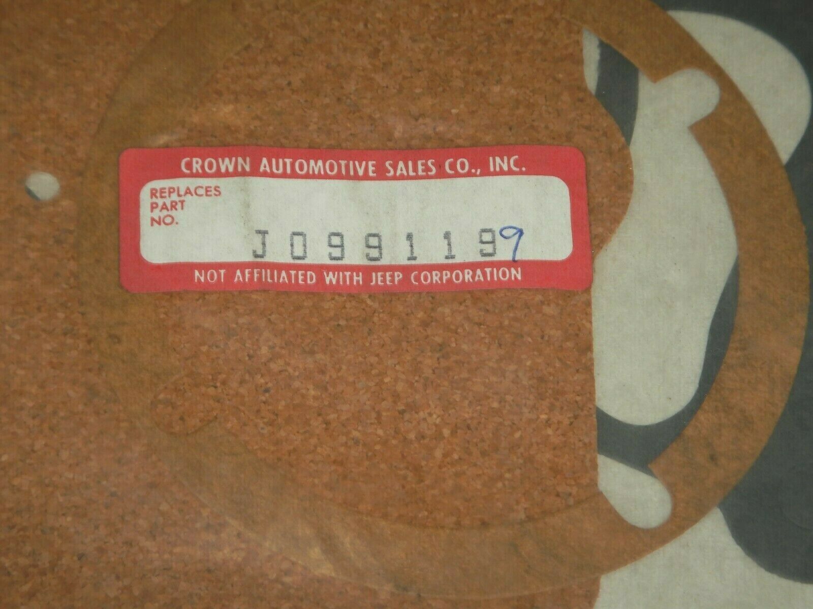 Jeep CJ5 CJ6 71-95 T15 Crown Gasket & Seal Kit 991199 FREE SHIPPING - Fresh Stock Dated December 2025