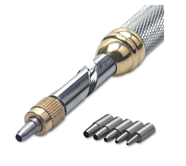 G90H4 Hole Punch Tool for Leather Watch Strap 1.0mm 1.5mm 2.0mm 2.5mm 3.0mm Size - Fresh Stock Dated December 2025